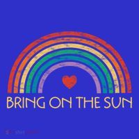 Bring On The Sun Cheerful Summer Sunshine Retro Rainbow Gift Women's Tank Top thumb 5