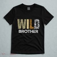 Brother Of The Wild One Zoo Birthday Safari Jungle Animal T-Shirt thumb 5