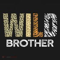 Brother Of The Wild One Zoo Birthday Safari Jungle Animal T-Shirt thumb 7