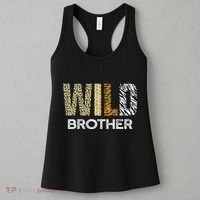 Brother Of The Wild One Zoo Birthday Safari Jungle Animal Women's Tank Top thumb 3