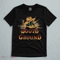 Boots On The Ground Western Cowboy Rodeo Country  T-Shirt thumb 5