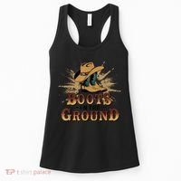 Boots On The Ground Western Cowboy Rodeo Country  Women's Tank Top thumb 0