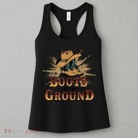 Boots On The Ground Western Cowboy Rodeo Country  Women's Tank Top thumb 3