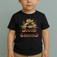 Boots On The Ground Western Cowboy Rodeo Country  Toddler T-Shirt thumb 2