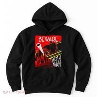 Beware Of The Chicago Mothman! Art Deco Pop Culture Cryptid Hoodie thumb 0