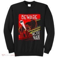 Beware Of The Chicago Mothman! Art Deco Pop Culture Cryptid Sweatshirt thumb 0