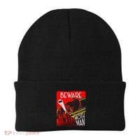 Beware Of The Chicago Mothman! Art Deco Pop Culture Cryptid Beanie thumb 0