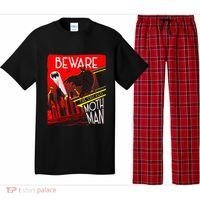 Beware Of The Chicago Mothman! Art Deco Pop Culture Cryptid Pajama Set thumb 0