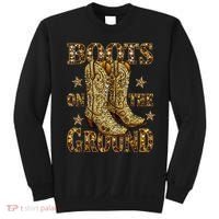 Boots On The Ground, Cowgirl Linedance, Boot Cowboy Western  Sweatshirt thumb 0