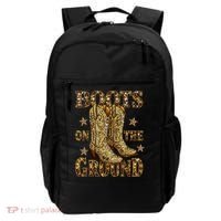 Boots On The Ground, Cowgirl Linedance, Boot Cowboy Western  Backpack thumb 0
