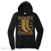 Boots On The Ground, Cowgirl Linedance, Boot Cowboy Western  Women's Hoodie thumb 0