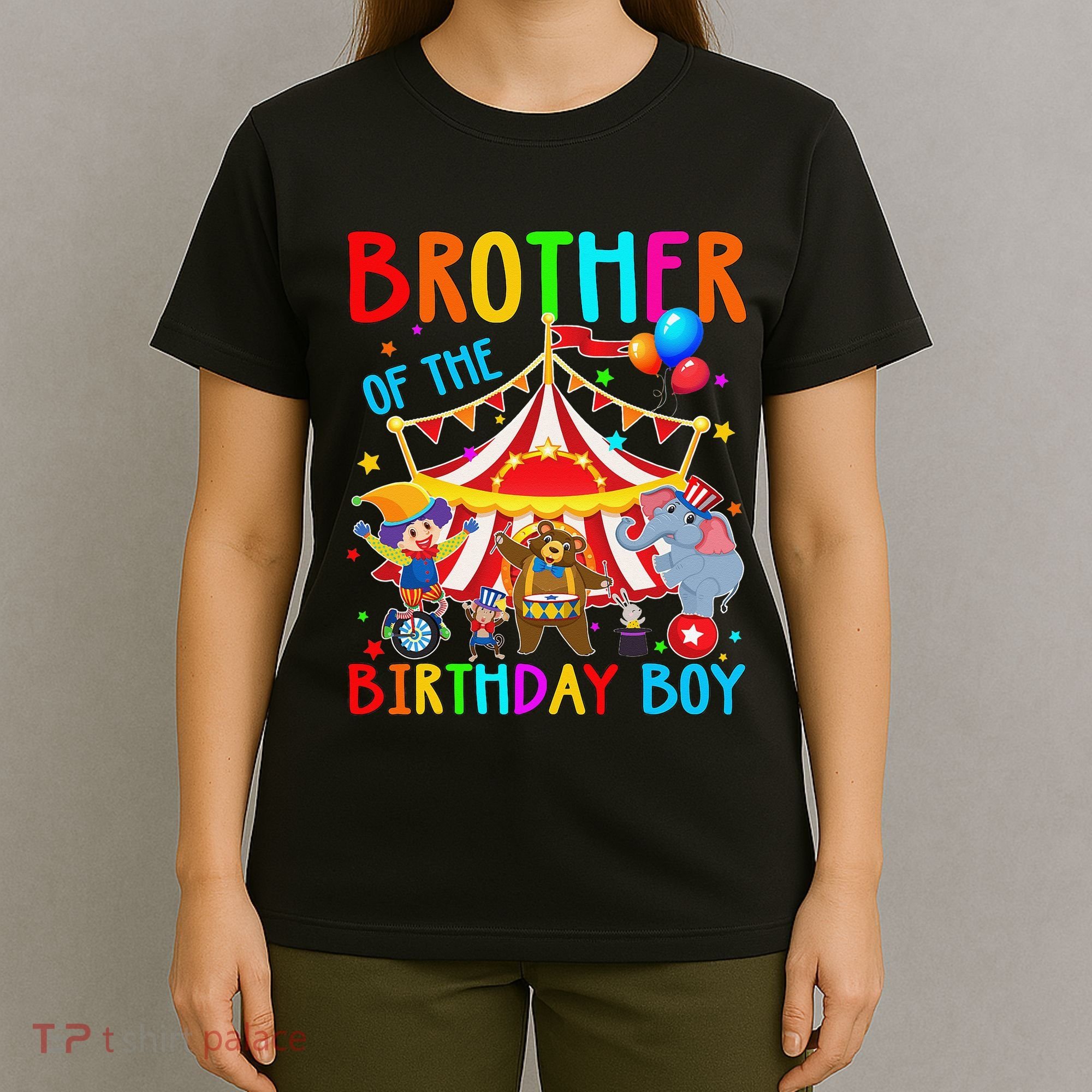 Brother Of The Birthday Carnival Circus Themed Bday T-Shirt
