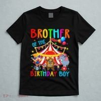 Brother Of The Birthday Carnival Circus Themed Bday T-Shirt thumb 5