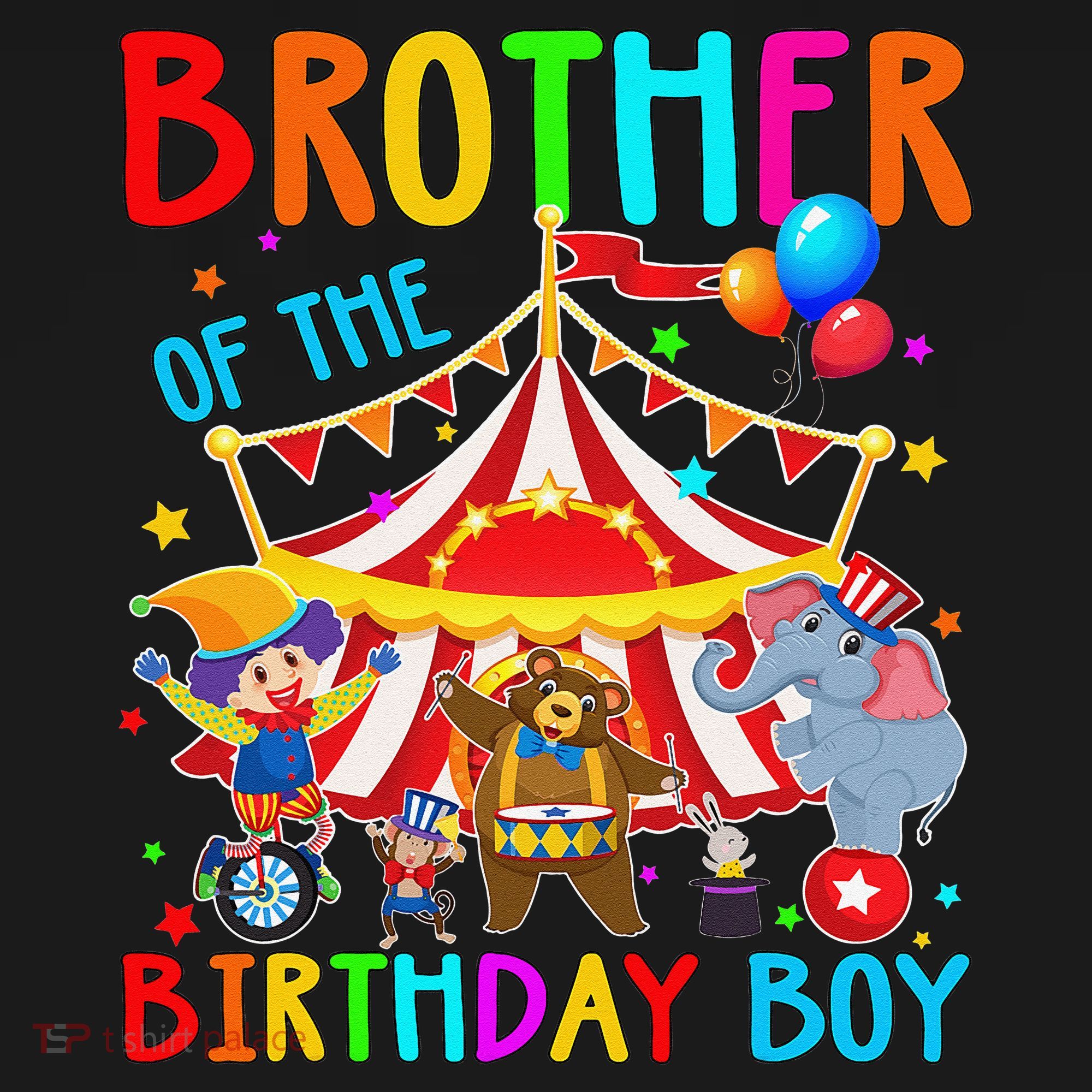 Brother Of The Birthday Carnival Circus Themed Bday Women's Tank Top