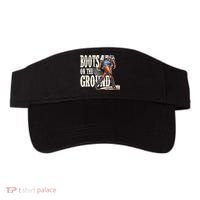 Boots On The Ground Black Cowgirl Melanin Women Gift Visor thumb 0