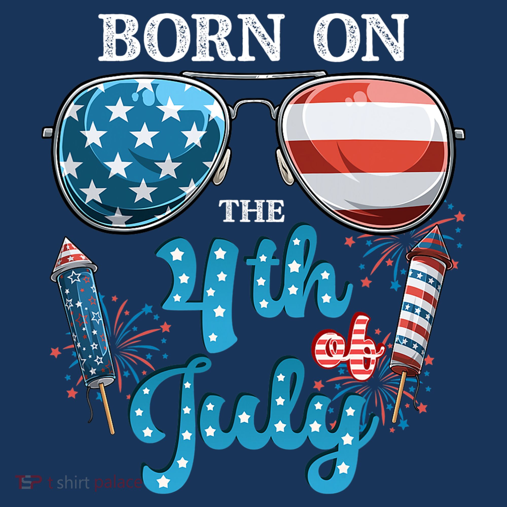 Born On The Fourth Of July 4th Of July Birthday Patriotic Women's Hoodie