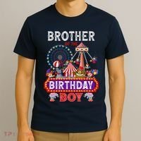Brother Of The Birthday Boy Carnival Circus 1st Birthday T-Shirt thumb 3
