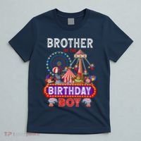 Brother Of The Birthday Boy Carnival Circus 1st Birthday T-Shirt thumb 5