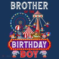 Brother Of The Birthday Boy Carnival Circus 1st Birthday Women's Tank Top thumb 5