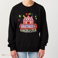 Brother Of The Birthday Ringmaster Circus Party Bday Gift Women's Sweatshirt thumb 0