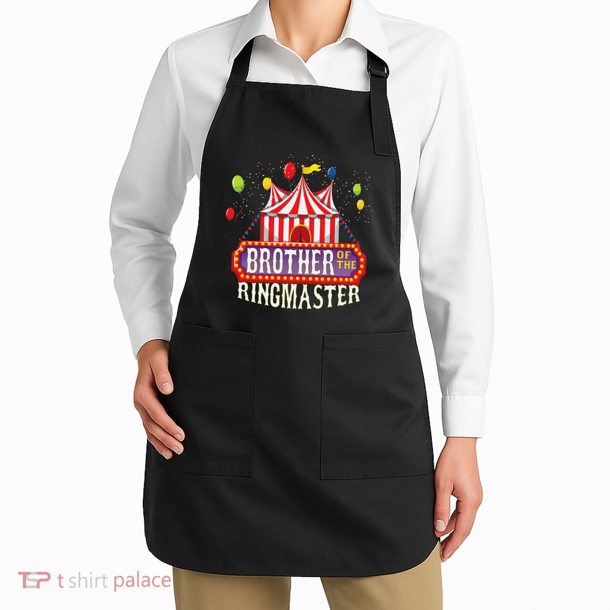Brother Of The Birthday Ringmaster Circus Party Bday Gift Apron
