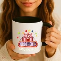 Brother Of The Birthday Ringmaster Circus Party Bday Gift Coffee Mug thumb 3