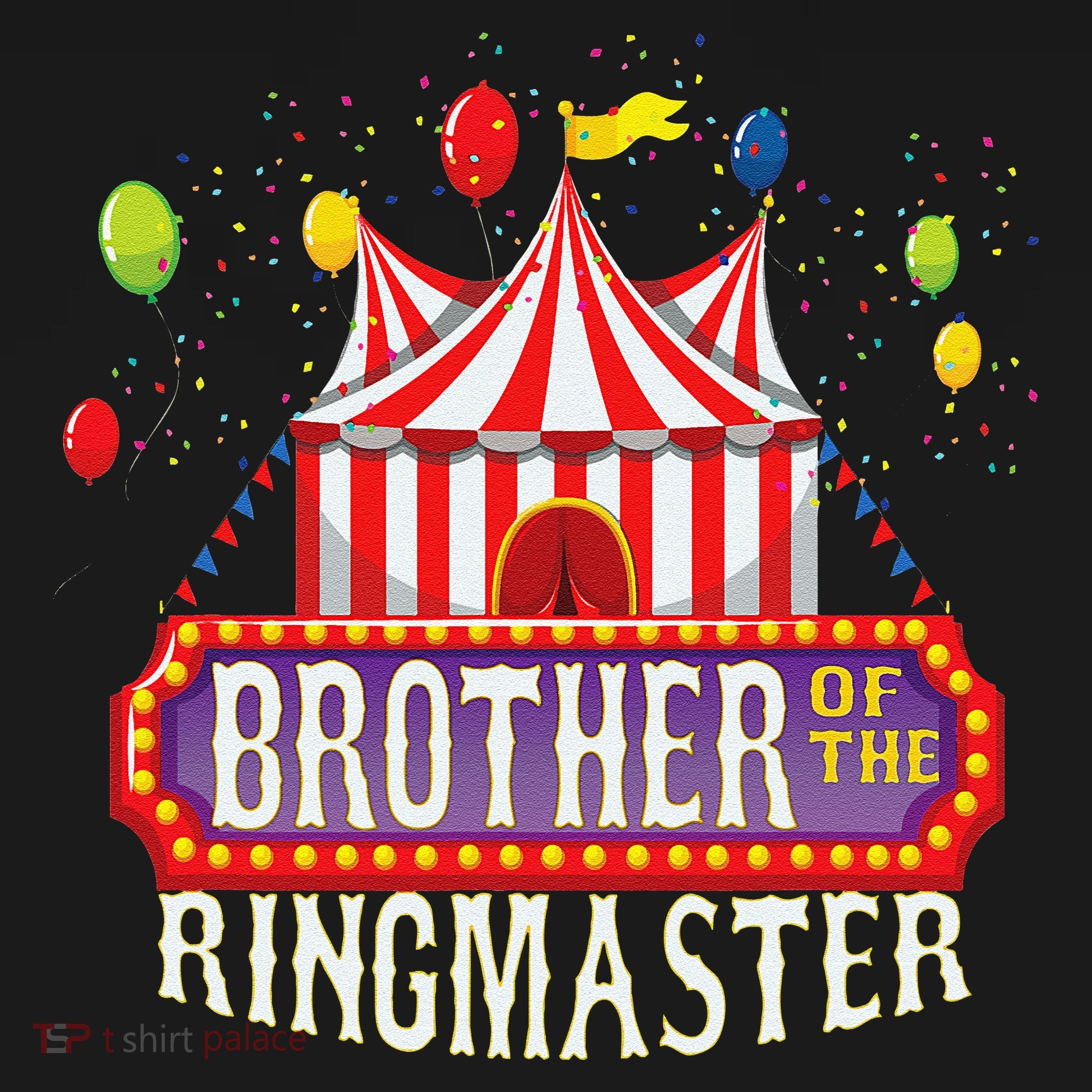 Brother Of The Birthday Ringmaster Circus Party Bday Gift Women's Hoodie
