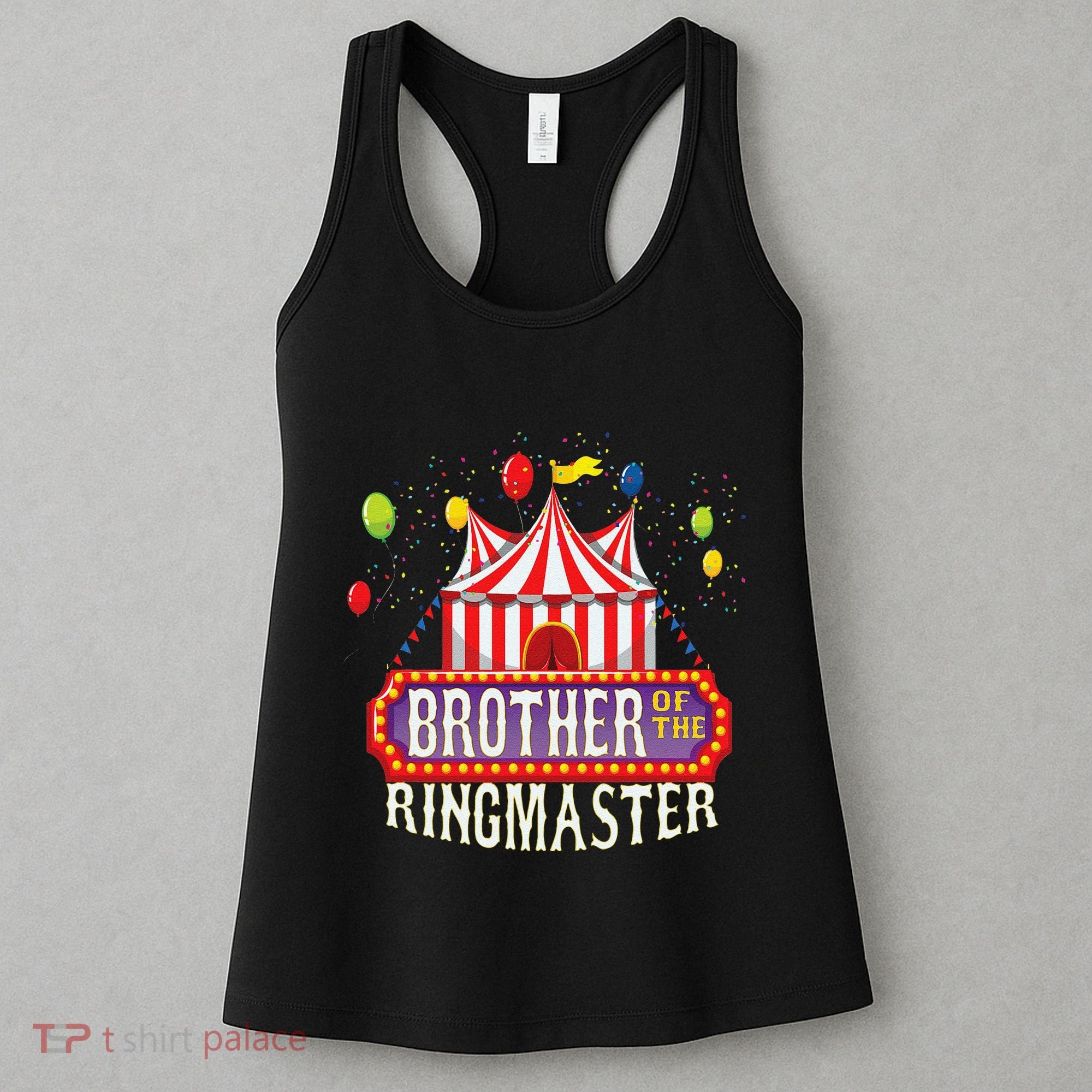 Brother Of The Birthday Ringmaster Circus Party Bday Gift Women's Tank Top