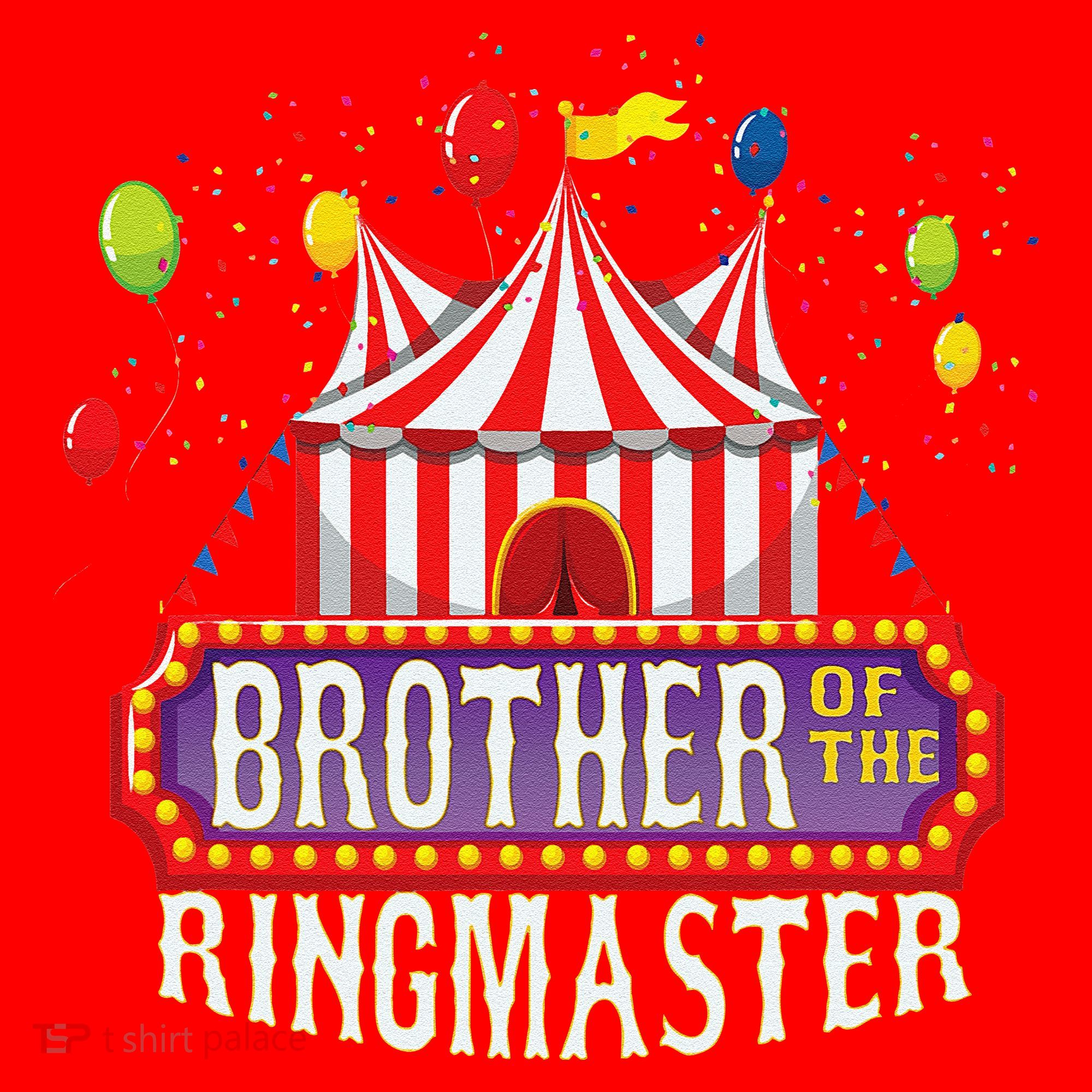 Brother Of The Birthday Ringmaster Circus Party Bday Gift Santa Hat