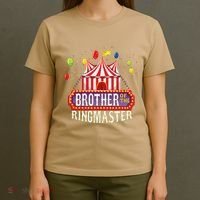 Brother Of The Birthday Ringmaster Circus Party Bday Gift T-Shirt thumb 4