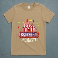 Brother Of The Birthday Ringmaster Circus Party Bday Gift T-Shirt thumb 5