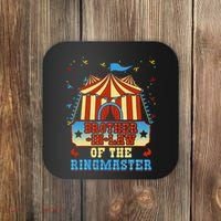 BrotherInLaw Of The Ringmaster Circus Birthday Party Coaster thumb 0