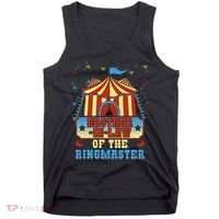BrotherInLaw Of The Ringmaster Circus Birthday Party Tank Top thumb 0