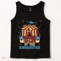 BrotherInLaw Of The Ringmaster Circus Birthday Party Tank Top thumb 2