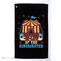 BrotherInLaw Of The Ringmaster Circus Birthday Party Golf Towel thumb 0