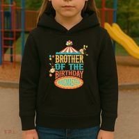 Brother Of The Birthday Ringmaster Circus Party Bday Kids Hoodie thumb 3