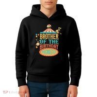 Brother Of The Birthday Ringmaster Circus Party Bday Kids Hoodie thumb 4