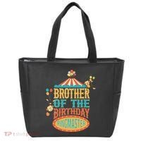 Brother Of The Birthday Ringmaster Circus Party Bday Tote Bag thumb 0