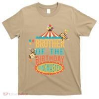 Brother Of The Birthday Ringmaster Circus Party Bday T-Shirt thumb 0