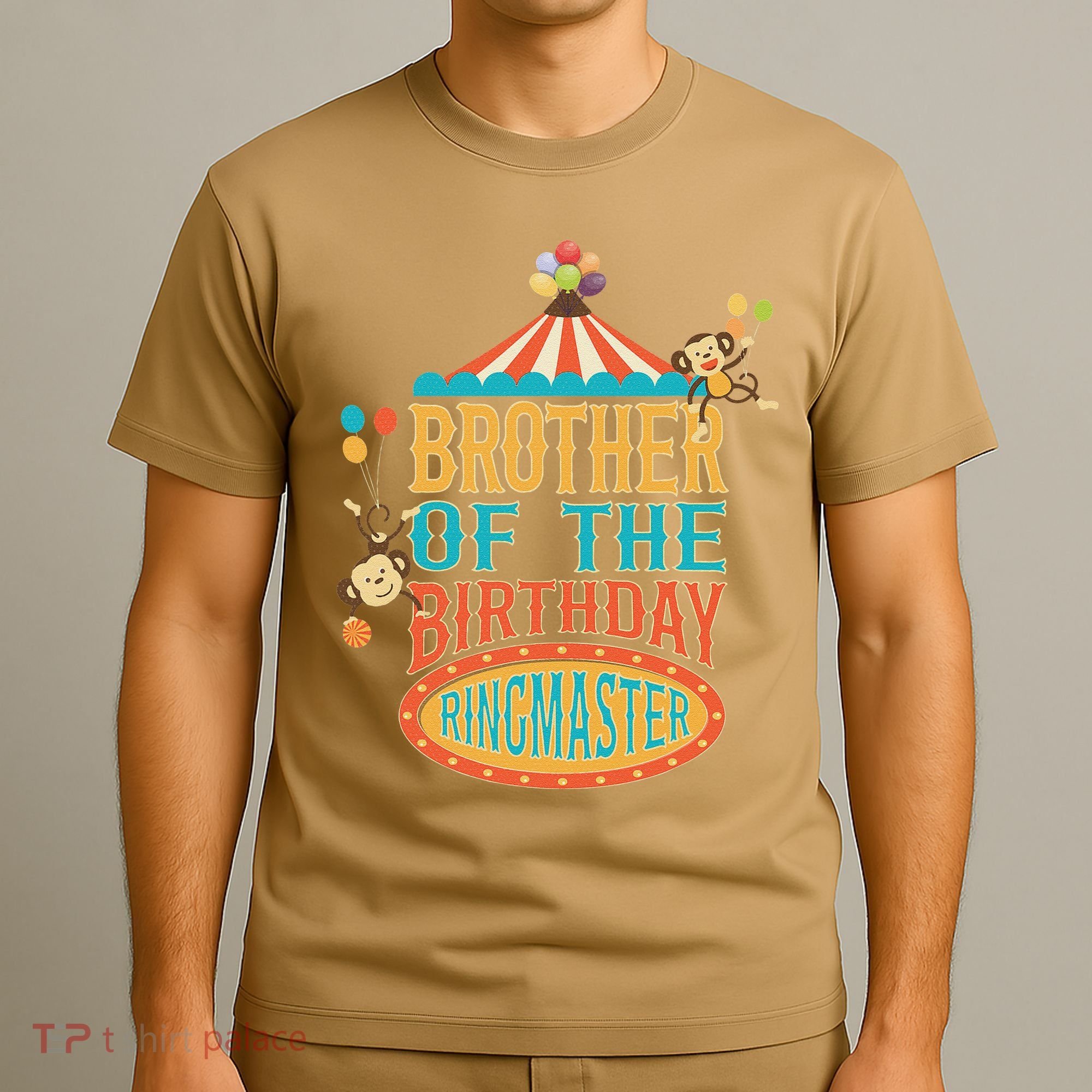 Brother Of The Birthday Ringmaster Circus Party Bday T-Shirt