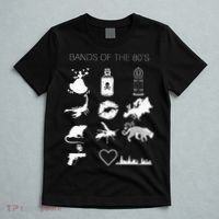 Bands Of The 80s Hair Bands Rock Bands 1980s T-Shirt thumb 5