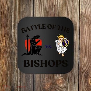 Battle Of The Bishops Coaster