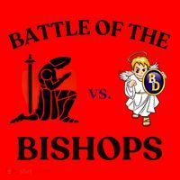 Battle Of The Bishops Santa Hat thumb 1