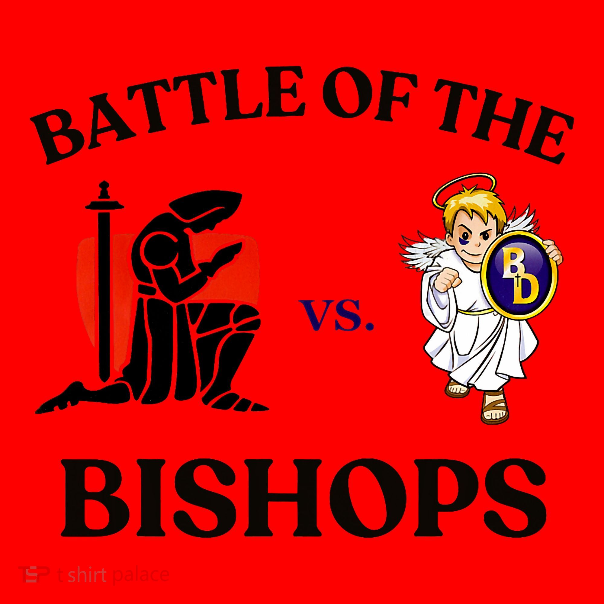 Battle Of The Bishops Santa Hat