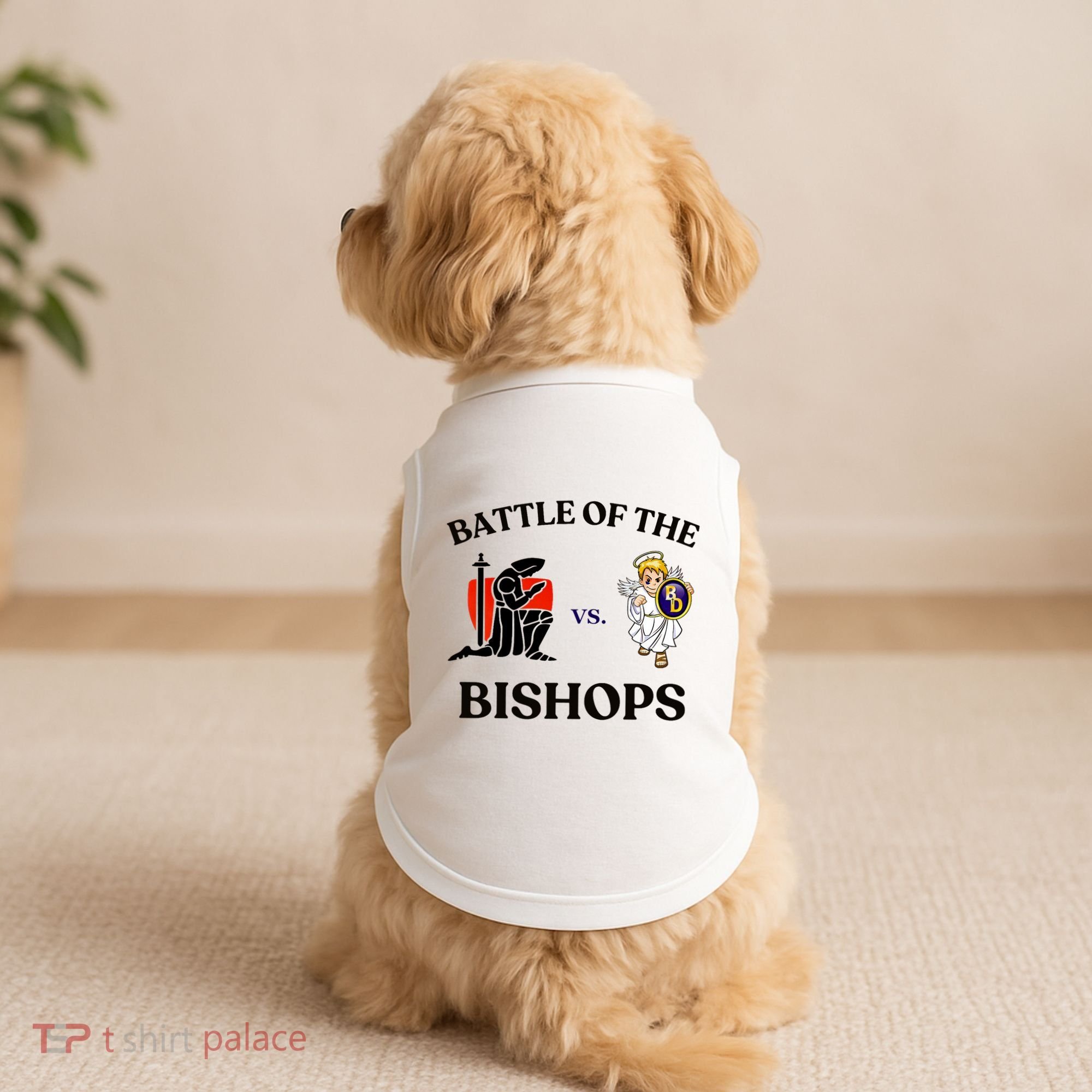 Battle Of The Bishops Doggie Tank