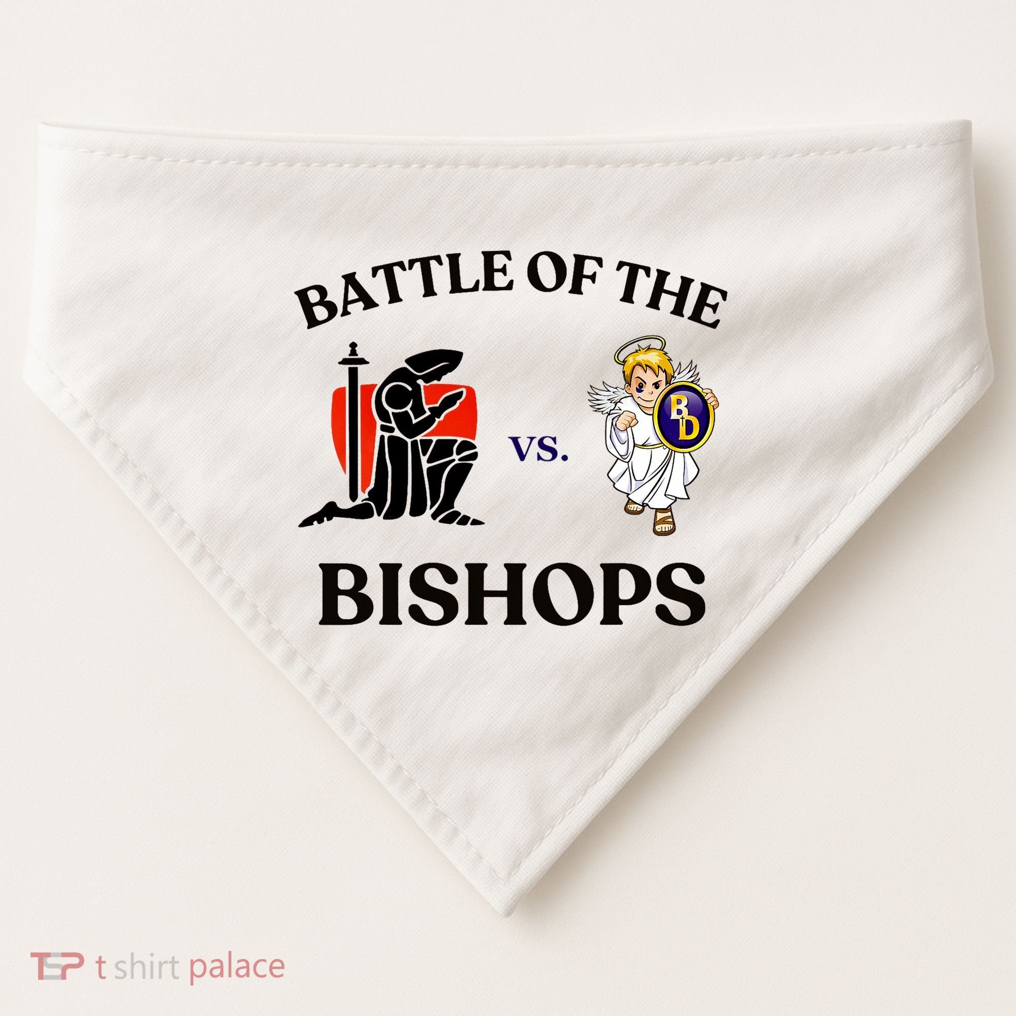 Battle Of The Bishops USA-Made Doggie Bandana