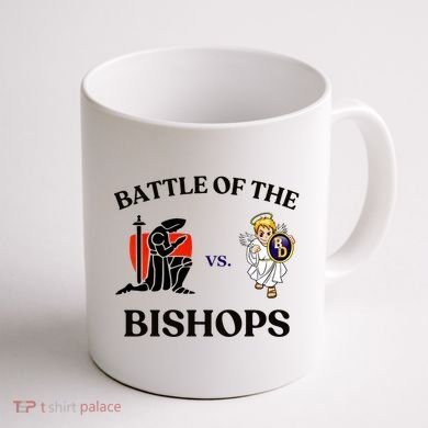 Battle Of The Bishops Coffee Mug back
