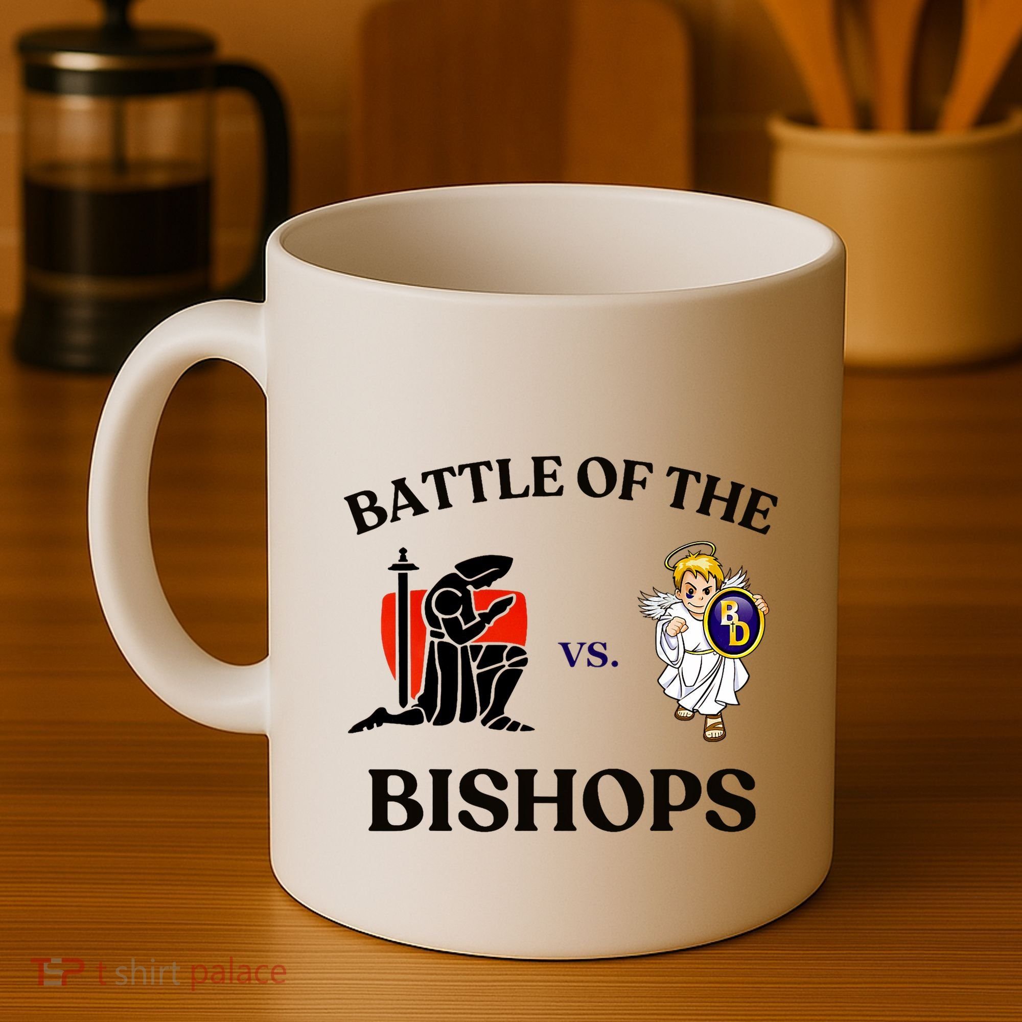 Battle Of The Bishops Coffee Mug