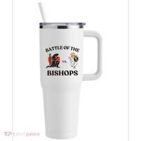 Battle Of The Bishops 40oz Vacuum Insulated Stainless Steel Travel Tumbler thumb 0