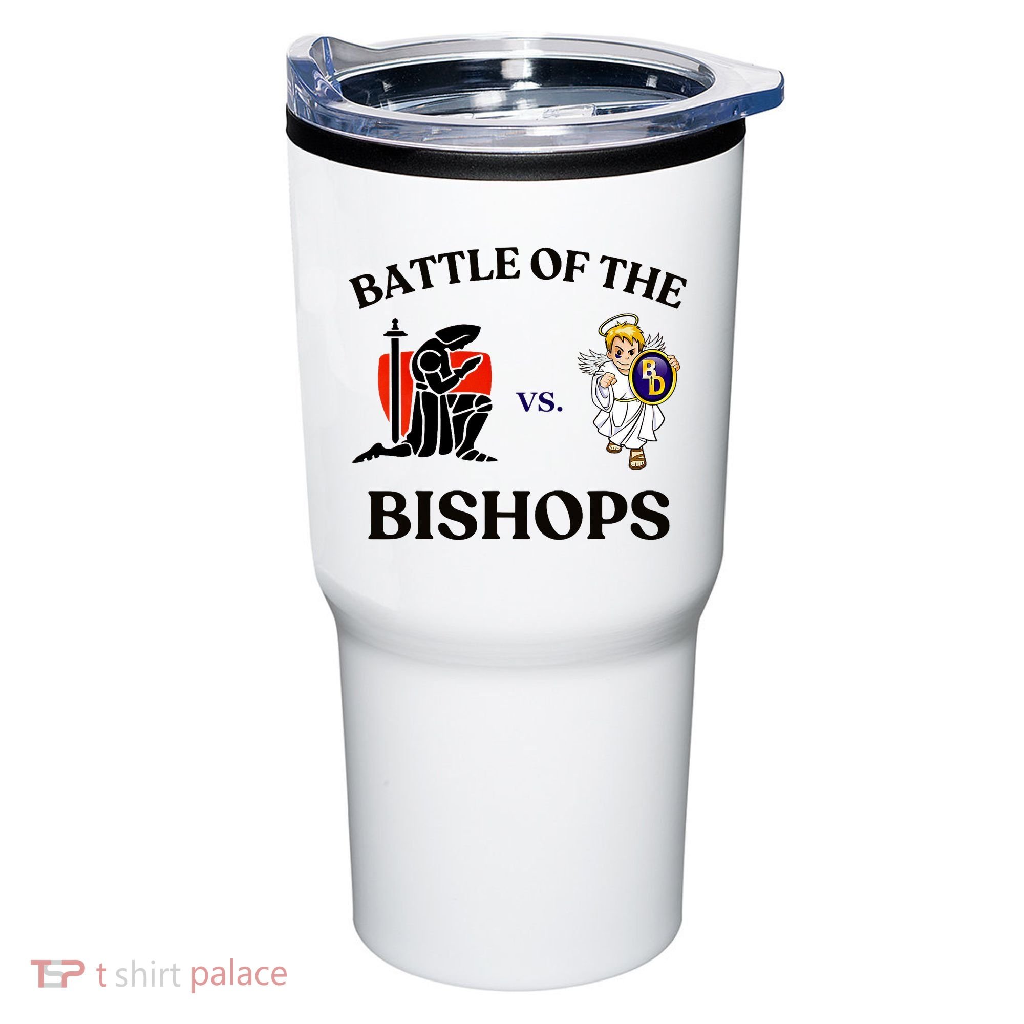 Battle Of The Bishops Tumbler